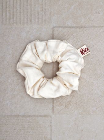 Scrunchies in Cotone Sateen Bio